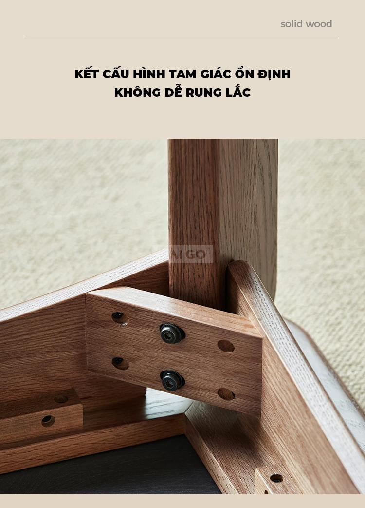 Bộ Bàn Ăn Gỗ Tự Nhiên Kết Hợp Mặt Đá 12mm Cao Cấp Haigo BA361