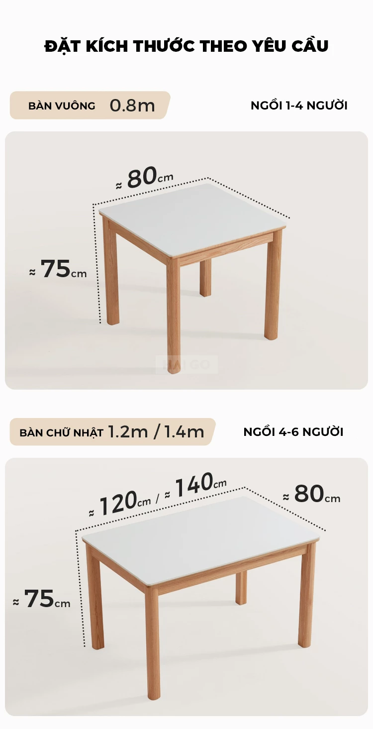 Bộ Bàn Ăn Kết Hợp Mặt Đá Tự Nhiên Cao Cấp Haigo BA357