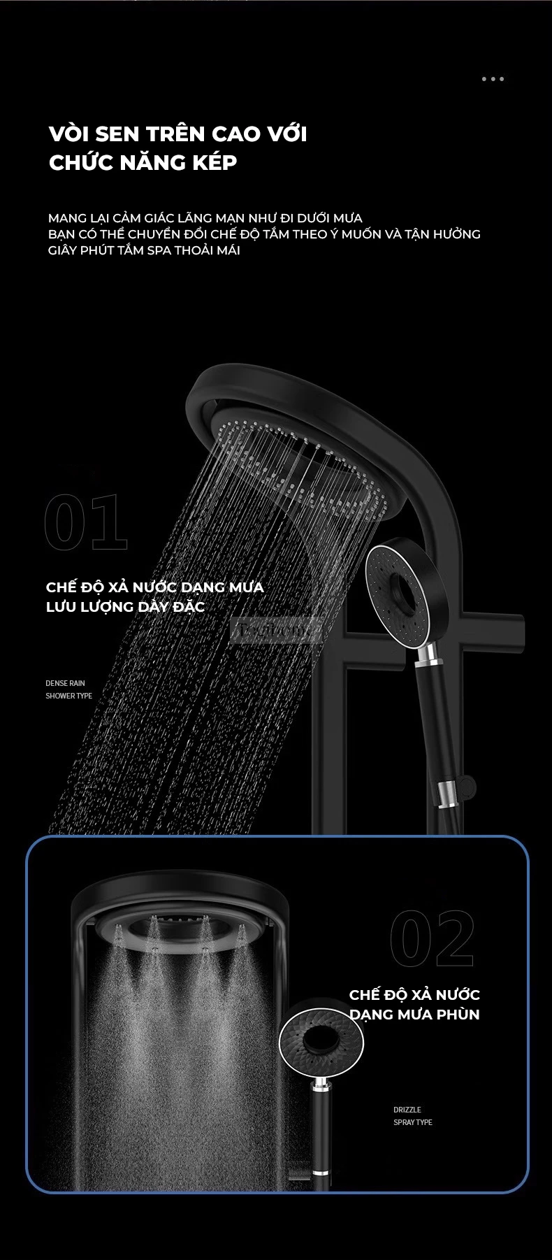 Bộ sen cây vòi tắm thông minh Togismart ST103 thiết kế hiện đại, chất liệu đồng mạ cao cấp chống gỉ, bền bỉ. Tích hợp chế độ nước mạnh - nhẹ linh hoạt, dễ sử dụng. Phù hợp mọi không gian phòng tắm. Dễ lắp đặt, bảo hành chính hãng, giao hàng toàn quốc.
