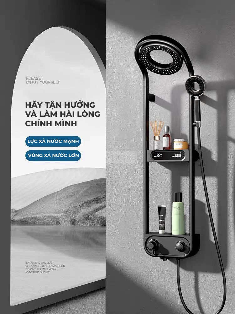 Bộ sen cây vòi tắm thông minh Togismart ST103 thiết kế hiện đại, chất liệu đồng mạ cao cấp chống gỉ, bền bỉ. Tích hợp chế độ nước mạnh - nhẹ linh hoạt, dễ sử dụng. Phù hợp mọi không gian phòng tắm. Dễ lắp đặt, bảo hành chính hãng, giao hàng toàn quốc.