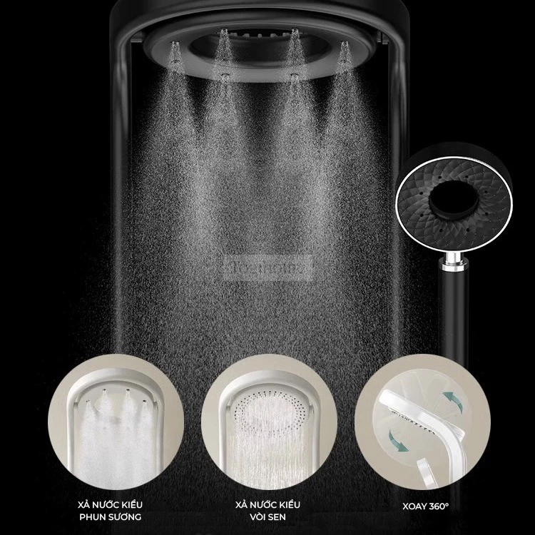 Bộ sen cây vòi tắm thông minh Togismart ST103 thiết kế hiện đại, chất liệu đồng mạ cao cấp chống gỉ, bền bỉ. Tích hợp chế độ nước mạnh - nhẹ linh hoạt, dễ sử dụng. Phù hợp mọi không gian phòng tắm. Dễ lắp đặt, bảo hành chính hãng, giao hàng toàn quốc.