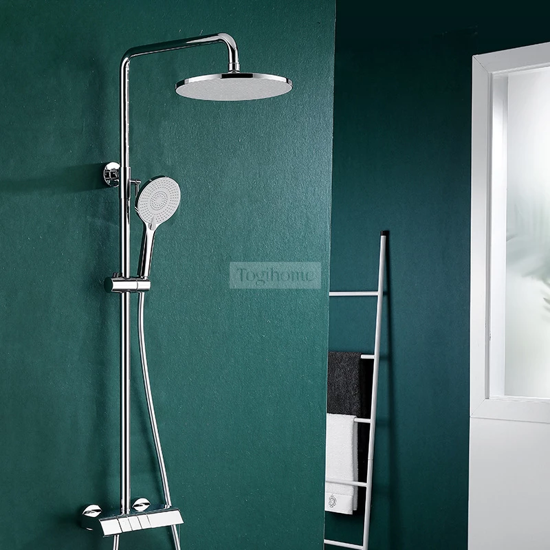 Bộ sen cây vòi tắm thông minh Togismart ST104 mang phong cách tối giản hiện đại, làm từ đồng thau mạ bền đẹp. Tích hợp sen cây và tay sen tiện lợi, điều chỉnh nước mượt mà. Thiết kế tinh tế, dễ lắp đặt, phù hợp phòng tắm sang trọng. Giao nhanh, bảo hành chính hãng.