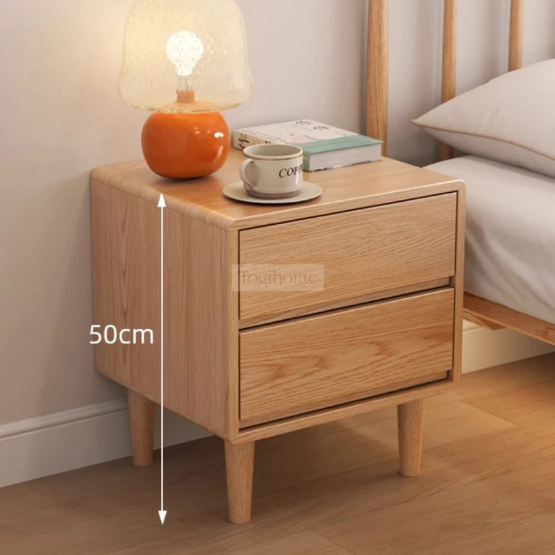 Bộ Sưu Tập Phòng Ngủ Rustic Haven 015 với thiết kế tủ đầu giường chất liệu gỗ tự nhiên.