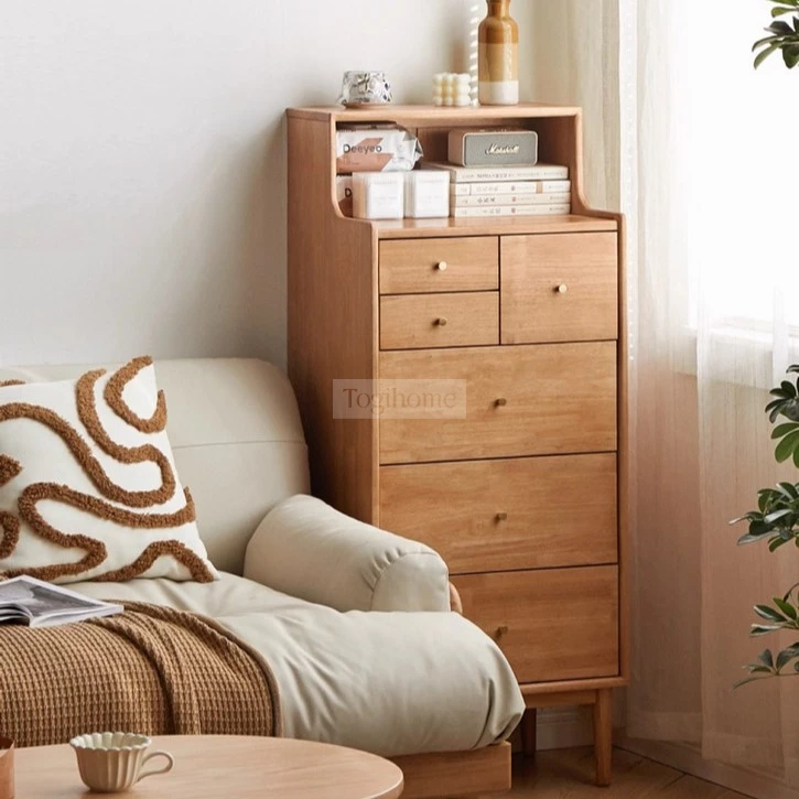 Bộ Sưu Tập Phòng Ngủ Rustic Haven 017 có tủ ngăn kéo với chế độ sử dụng lưu trữ linh hoạt.