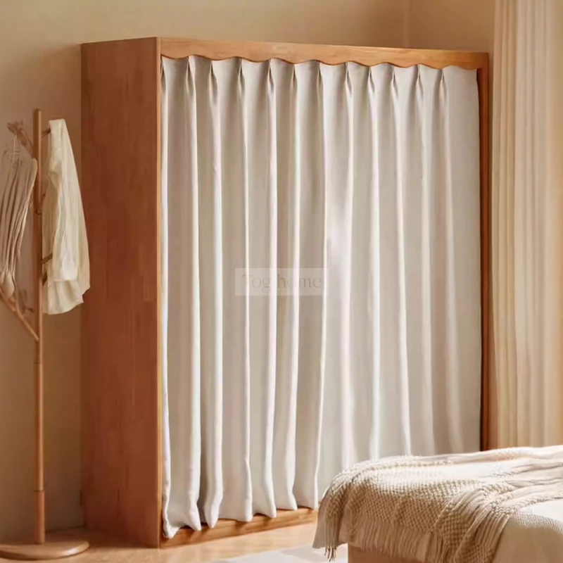 Bộ Sưu Tập Phòng Ngủ Rustic Haven 017 có thiết kế tủ quần áo độc đáo, hiện đại.