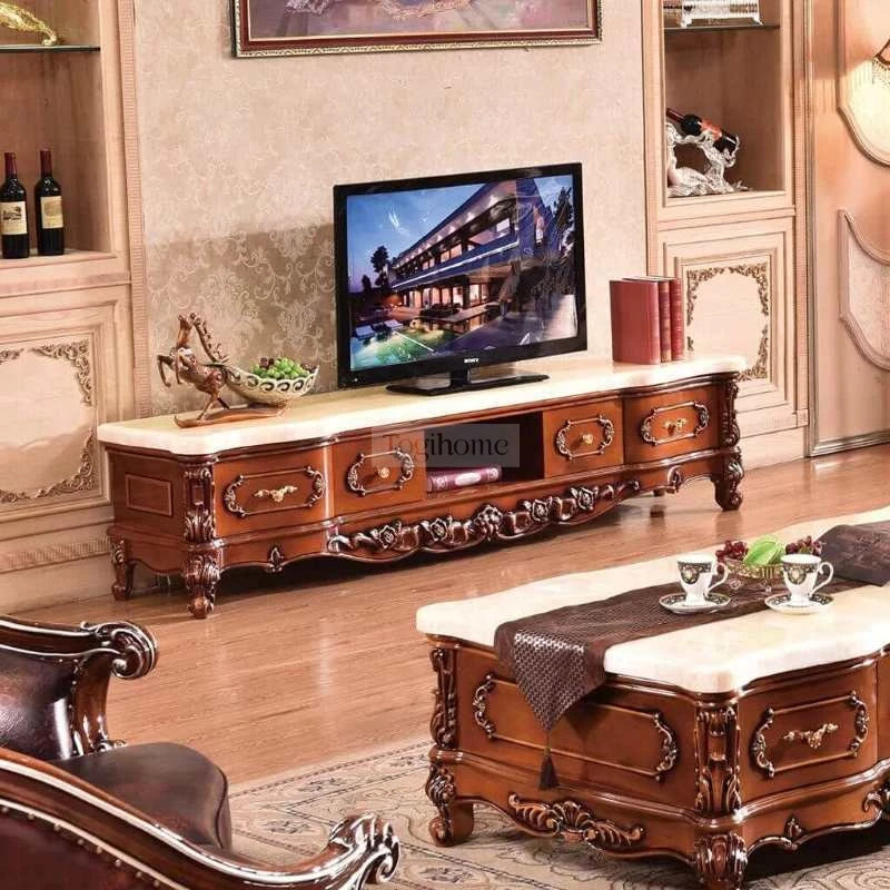 Bố trí mẫu kệ tivi tân cổ điển với thiết kế nhỏ gọn, hiện đại trong phòng khách các căn hộ chung cư