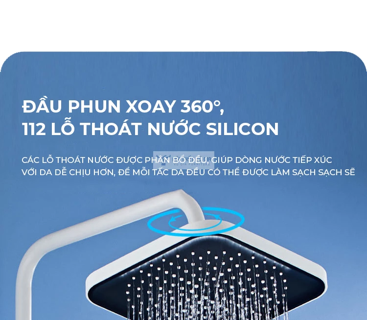 Bộ vòi sen tắm cao cấp BT25 có đầu vòi phun bền bỉ