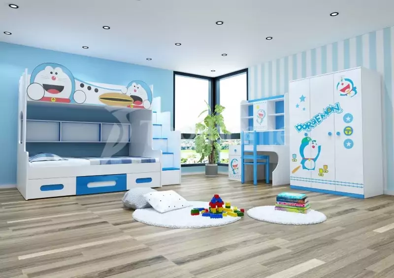 Chọn vật liệu và thiết kế nội thất phòng trẻ em an toàn