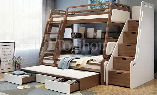 Có nên mua giường tầng gỗ sồi không