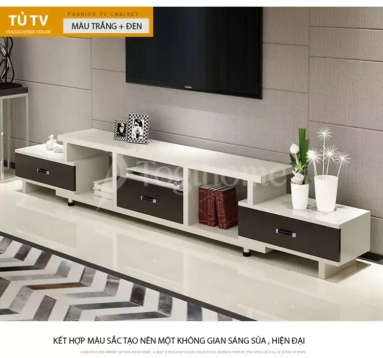 kệ tủ TV TVC038 đa dạng màu sắc