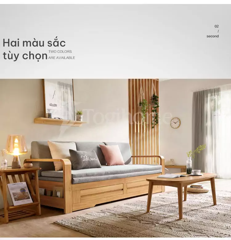 sofa sf001 với hai màu sắc tùy chọn