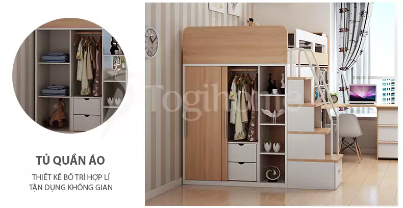 chi tiết của Bộ giường ngủ GN005