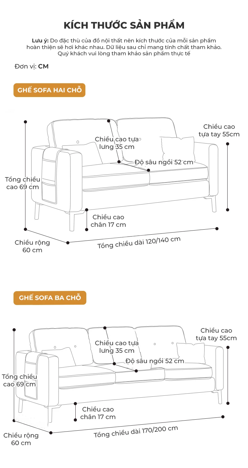 Ghế Sofa Phòng Khách Haigo SOF231