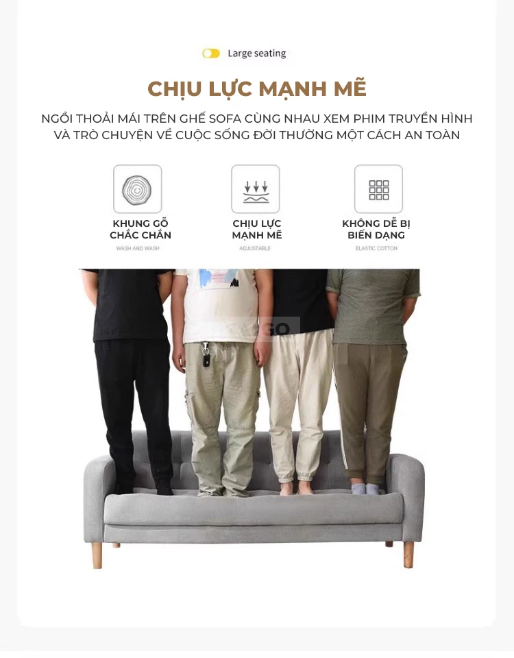 Ghế Sofa Phòng Khách Haigo SOF232