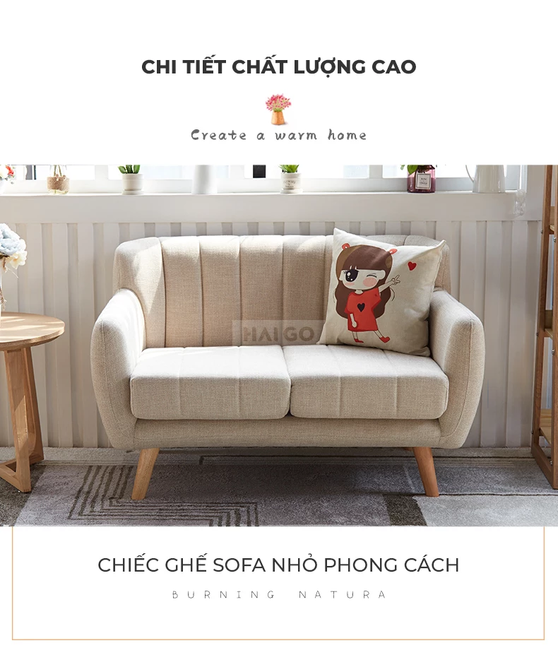 Ghế Sofa Phòng Khách Haigo SOF235