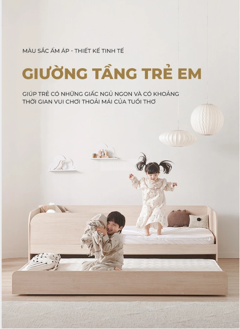Giới thiệu về mẫu Giường Trẻ Em Togismart GN012