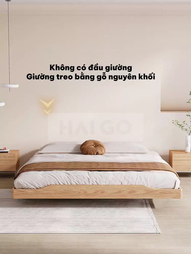 Giường Bay Gỗ Tự Nhiên Haigo GN023