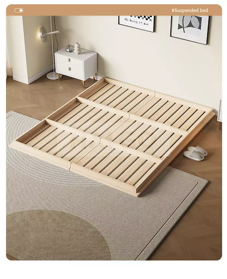 Giường Bệt Gỗ Tự Nhi&ecirc;n Cao Cấp Haigo GN027