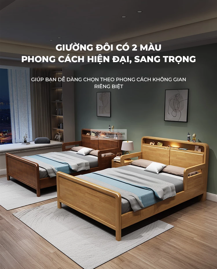 tùy chọn màu sắc của Giường cho bé thiết kế thông minh, linh hoạt TE42