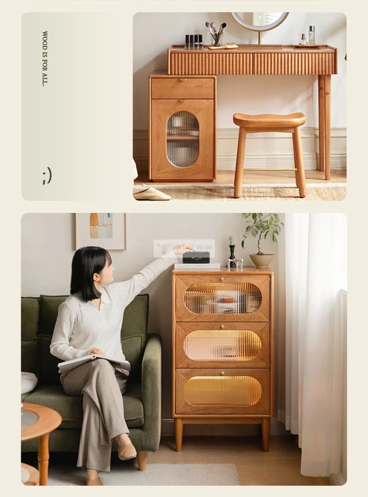 chi tiết nội thất đồng bộ với Giường gỗ tự nhiên thiết kế tân cổ điển sang trọng BR154