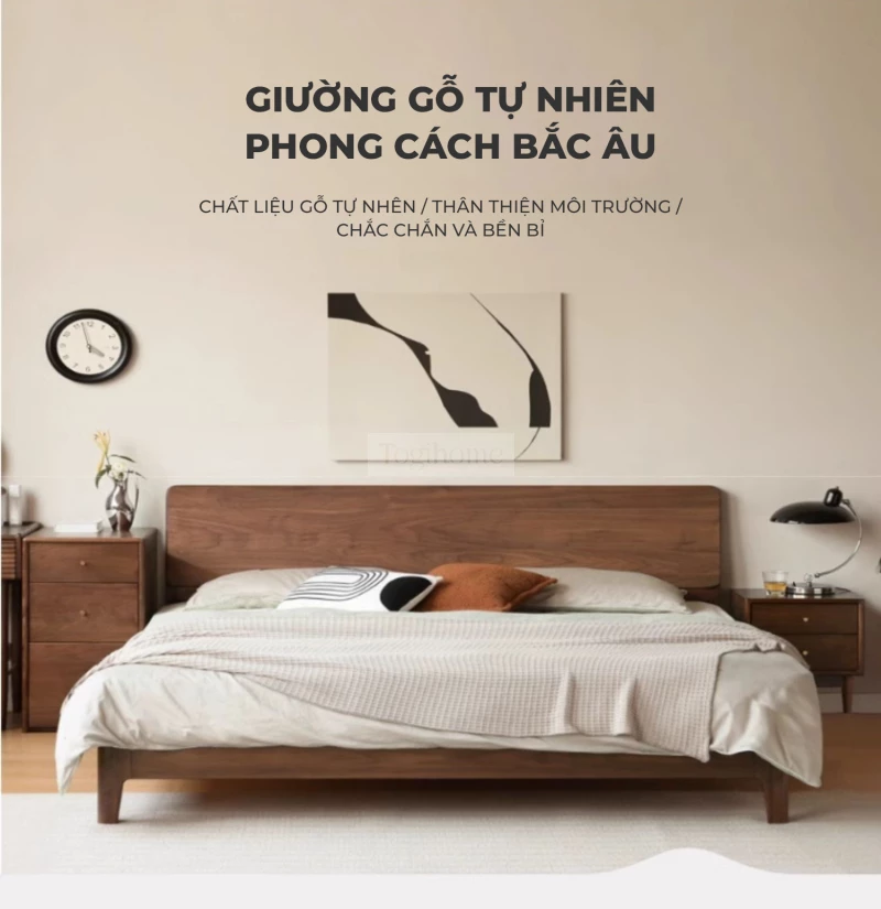 Giường Ngủ Dream Series Togismart GM 049 – Thiết kế hiện đại, sang trọng, tích hợp ngăn chứa đồ tiện lợi. Chất liệu gỗ cao cấp, bền đẹp, phù hợp mọi không gian. Dễ dàng lắp ráp, tối ưu diện tích. Mua ngay giường ngủ thông minh Togismart GM 049, nâng tầm giấc ngủ của bạn