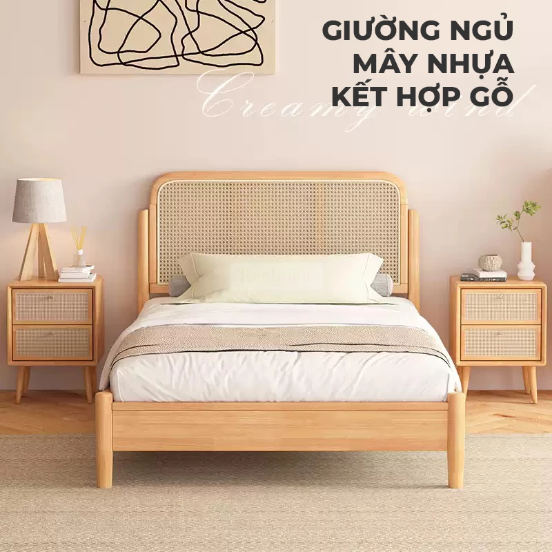 Giường Ngủ Dream Series Togismart GM 051 – Kiểu dáng hiện đại, tích hợp ngăn chứa đồ rộng rãi, giúp tối ưu không gian. Chất liệu gỗ cao cấp, bền bỉ, an toàn. Dễ dàng lắp ráp, phù hợp mọi phong cách nội thất. Mua ngay giường ngủ thông minh Togismart GM 051 để nâng tầm không gian sống