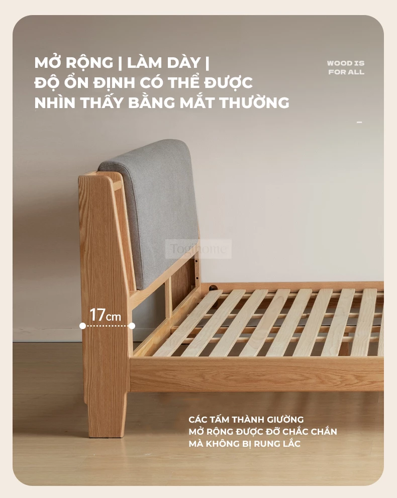 Giường Ngủ Dream Series Togismart GM 054 – Thiết kế hiện đại, tối ưu không gian với ngăn chứa đồ rộng rãi. Chất liệu gỗ cao cấp, bền đẹp, an toàn. Kiểu dáng sang trọng, phù hợp mọi phong cách nội thất. Dễ dàng lắp ráp, tiện lợi. Mua ngay giường ngủ thông minh Togismart GM 054 để tận hưởng giấc ngủ trọn vẹn