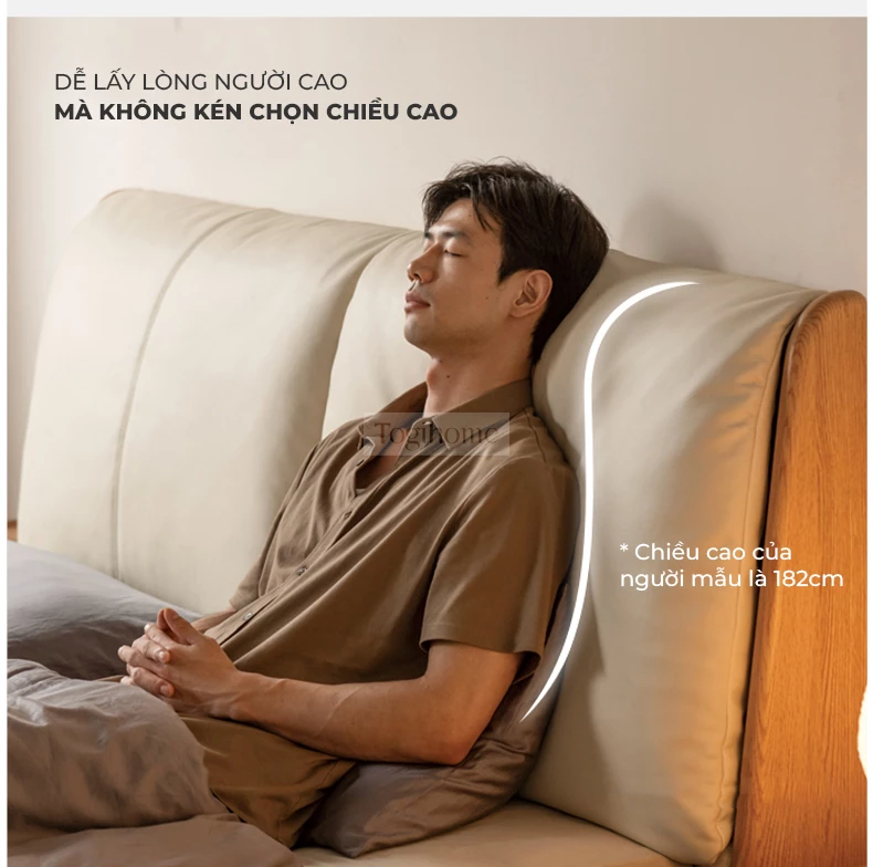 Giường Ngủ Dream Series Togismart GM 056 – Thiết kế tinh tế, sang trọng, tích hợp ngăn chứa đồ rộng rãi giúp tối ưu không gian. Chất liệu gỗ cao cấp, bền bỉ, an toàn. Kiểu dáng hiện đại, phù hợp mọi phong cách nội thất. Dễ dàng lắp ráp. Mua ngay giường ngủ thông minh Togismart GM 056 để tận hưởng giấc ngủ êm ái