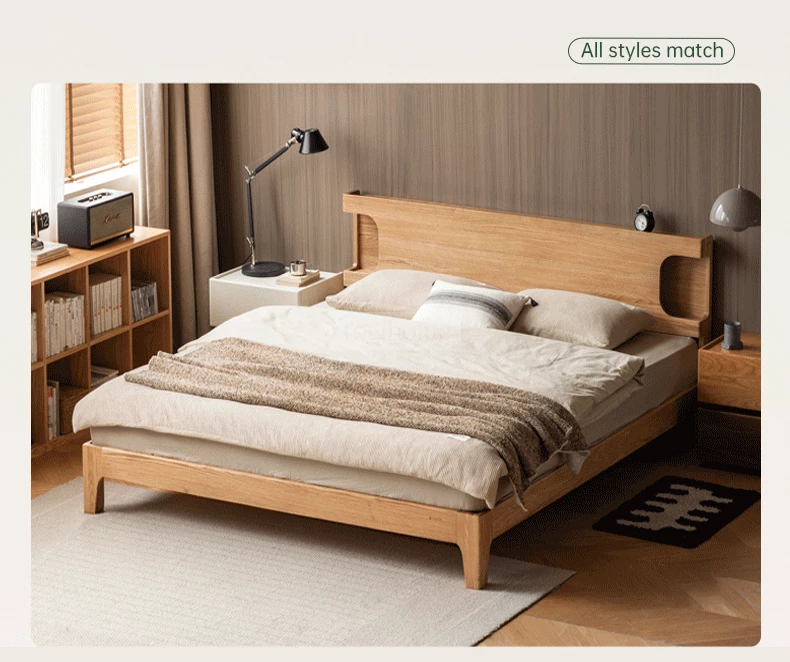 Giường Ngủ Gỗ Tự Nhiên Cao Cấp Togismart GM 086 làm từ gỗ tự nhiên cao cấp, thiết kế chắc chắn, bền đẹp theo thời gian. Kiểu dáng hiện đại, tinh tế, phù hợp nhiều không gian nội thất. Bề mặt hoàn thiện tỉ mỉ, mang lại cảm giác sang trọng và giấc ngủ êm ái mỗi đêm.