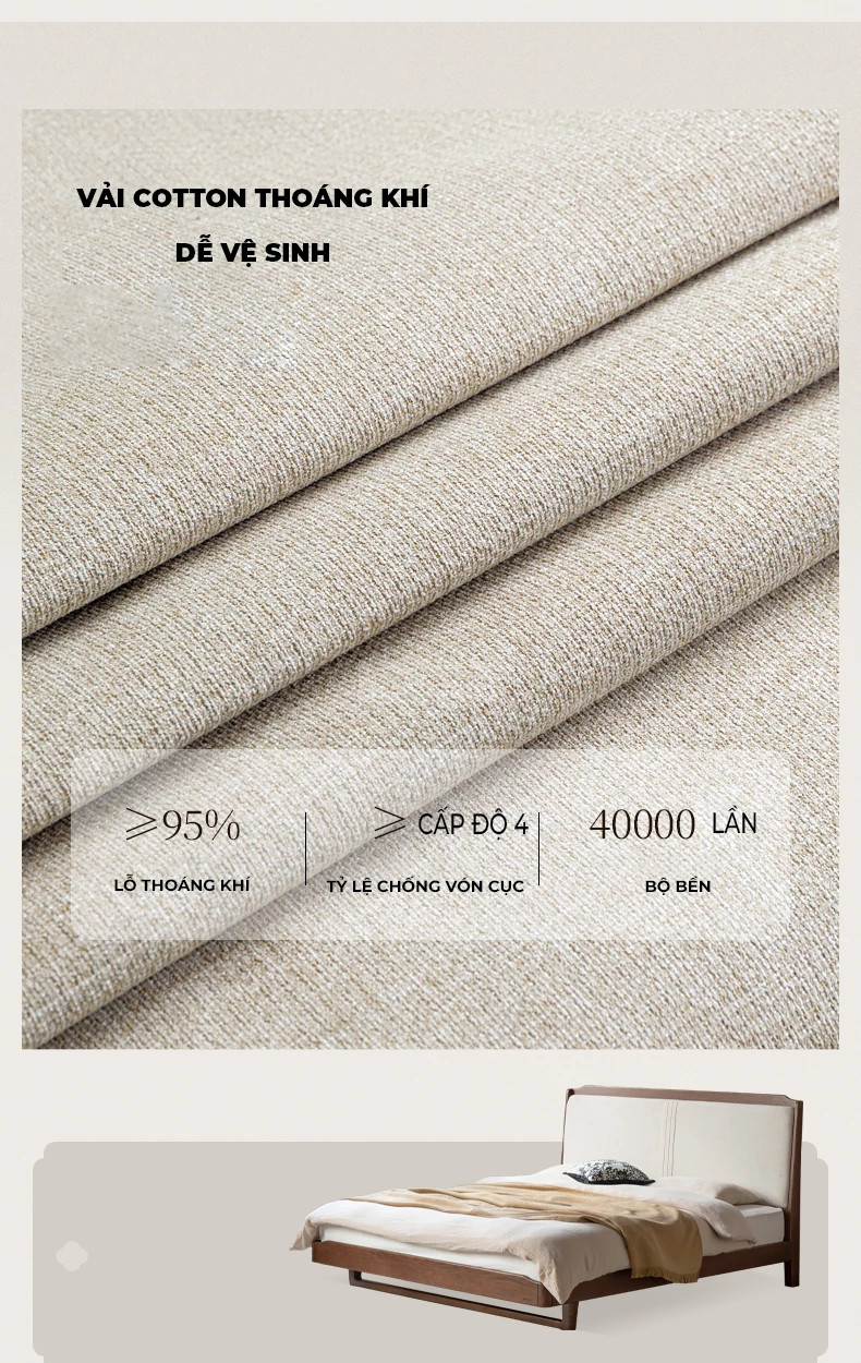 Giường Ngủ Gỗ Tự Nhiên Đệm Da Phong Cách Hiện Đại Togismart GM 084 Thiết kế thông minh, tối ưu hóa không gian cho những phòng ngủ có diện tích nhỏ. Kiểu dáng đơn giản, thanh lịch, không chiếm nhiều diện tích nhưng vẫn đảm bảo sự thoải mái khi nghỉ ngơi. Có thể tích hợp thêm ngăn kéo ở dưới để tăng khả năng lưu trữ đồ đạc. Chất liệu gỗ tự nhiên cao cấp, bền bỉ và dễ dàng vệ sinh. Lựa chọn lý tưởng cho những ai sống trong căn hộ nhỏ hoặc muốn tận dụng tối đa không gian phòng ngủ của mình. Giá tốt, nhiều ưu đãi hấp dẫn. Liên hệ ngay!