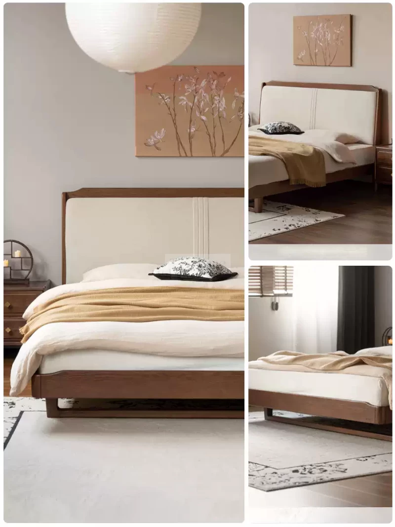 Giường Ngủ Gỗ Tự Nhiên Đệm Da Phong Cách Hiện Đại Togismart GM 084 Thiết kế thông minh, tối ưu hóa không gian cho những phòng ngủ có diện tích nhỏ. Kiểu dáng đơn giản, thanh lịch, không chiếm nhiều diện tích nhưng vẫn đảm bảo sự thoải mái khi nghỉ ngơi. Có thể tích hợp thêm ngăn kéo ở dưới để tăng khả năng lưu trữ đồ đạc. Chất liệu gỗ tự nhiên cao cấp, bền bỉ và dễ dàng vệ sinh. Lựa chọn lý tưởng cho những ai sống trong căn hộ nhỏ hoặc muốn tận dụng tối đa không gian phòng ngủ của mình. Giá tốt, nhiều ưu đãi hấp dẫn. Liên hệ ngay!
