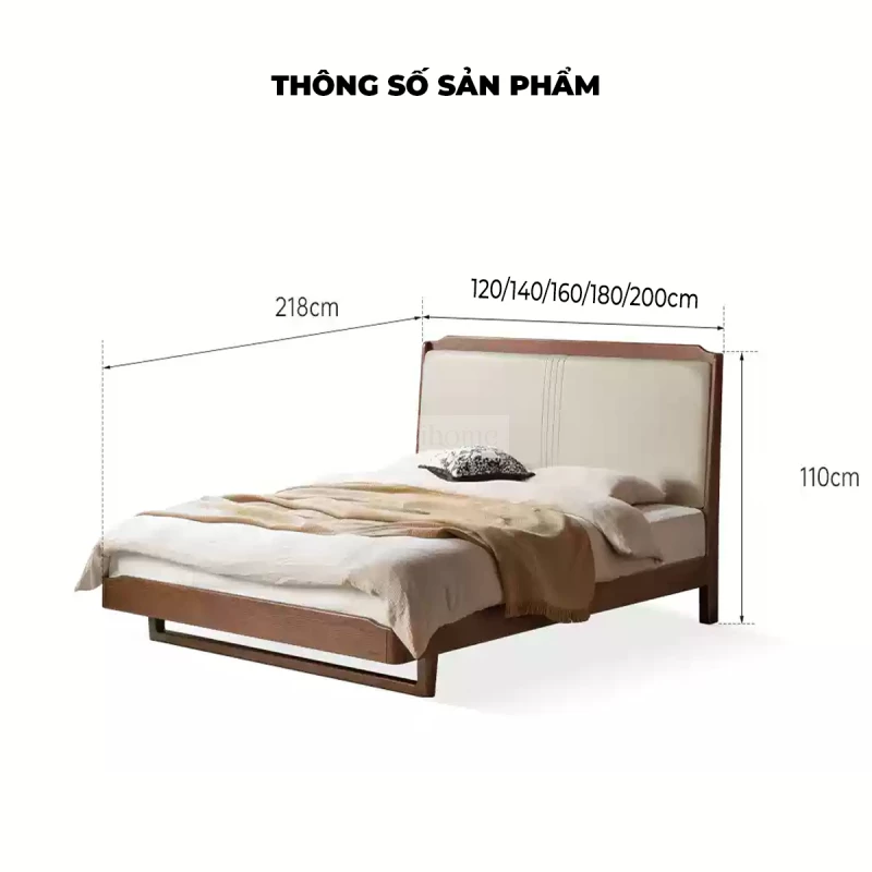 Giường Ngủ Gỗ Tự Nhiên Đệm Da Phong Cách Hiện Đại Togismart GM 084 Thiết kế thông minh, tối ưu hóa không gian cho những phòng ngủ có diện tích nhỏ. Kiểu dáng đơn giản, thanh lịch, không chiếm nhiều diện tích nhưng vẫn đảm bảo sự thoải mái khi nghỉ ngơi. Có thể tích hợp thêm ngăn kéo ở dưới để tăng khả năng lưu trữ đồ đạc. Chất liệu gỗ tự nhiên cao cấp, bền bỉ và dễ dàng vệ sinh. Lựa chọn lý tưởng cho những ai sống trong căn hộ nhỏ hoặc muốn tận dụng tối đa không gian phòng ngủ của mình. Giá tốt, nhiều ưu đãi hấp dẫn. Liên hệ ngay!