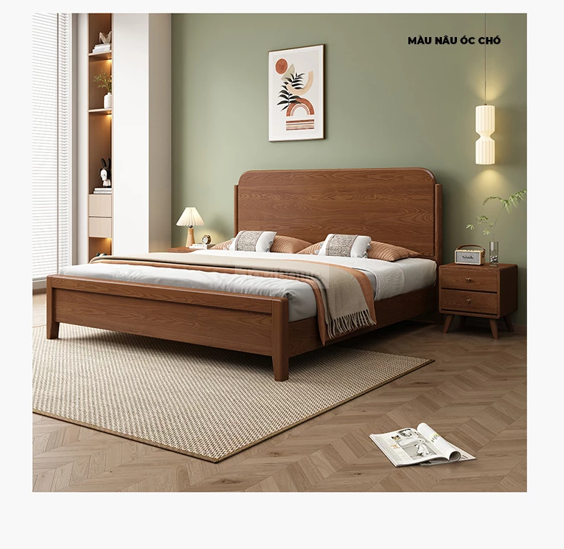 Giường Ngủ Dream Series Togismart GM67 được thiết kế hiện đại, tối giản với chất liệu gỗ tự nhiên cao cấp. Kiểu dáng thanh lịch, chắc chắn, phù hợp với nhiều phong cách nội thất. Sản phẩm mang đến sự thoải mái, giấc ngủ êm ái và không gian phòng ngủ sang trọng.