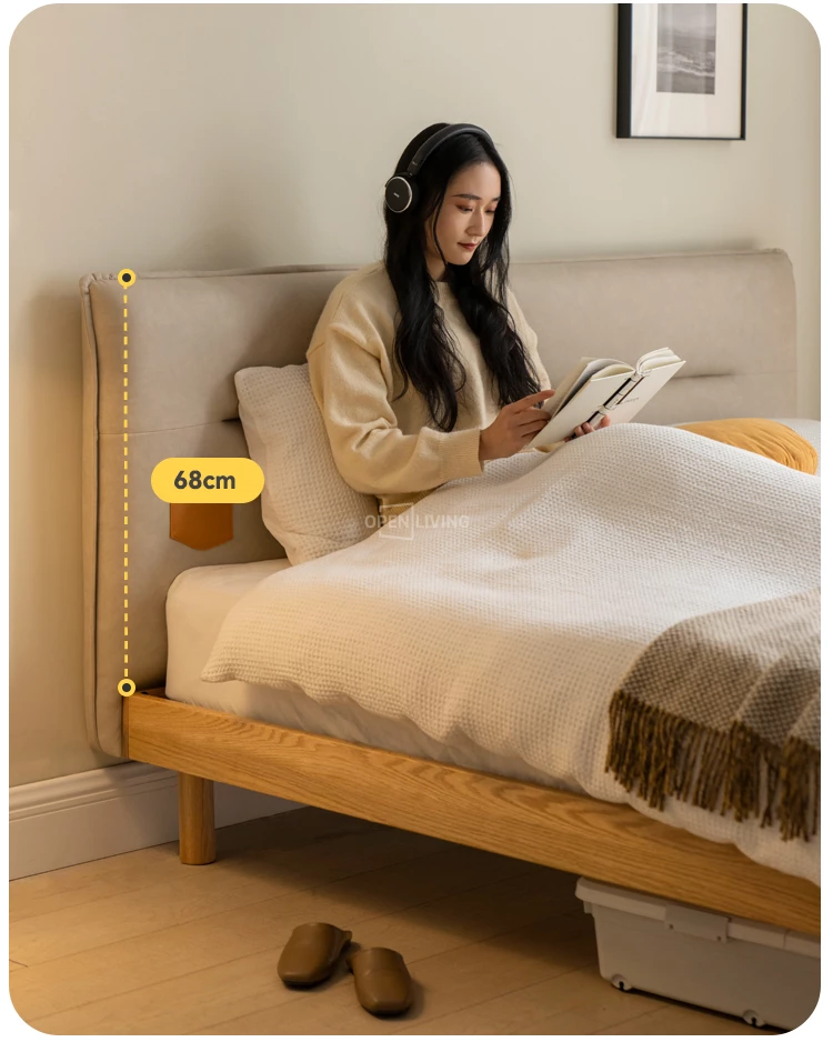 Giường Ngủ Gỗ Tự Nhiên Hiện Đại Openliving OGG046 – Thiết kế tối giản, tinh tế, phù hợp với mọi không gian phòng ngủ. Chất liệu gỗ tự nhiên cao cấp, bền chắc, an toàn cho sức khỏe. Kết cấu vững chãi, chịu lực tốt, đảm bảo giấc ngủ trọn vẹn. Kiểu dáng hiện đại, dễ dàng kết hợp với nội thất. Mua ngay để nâng tầm không gian sống!