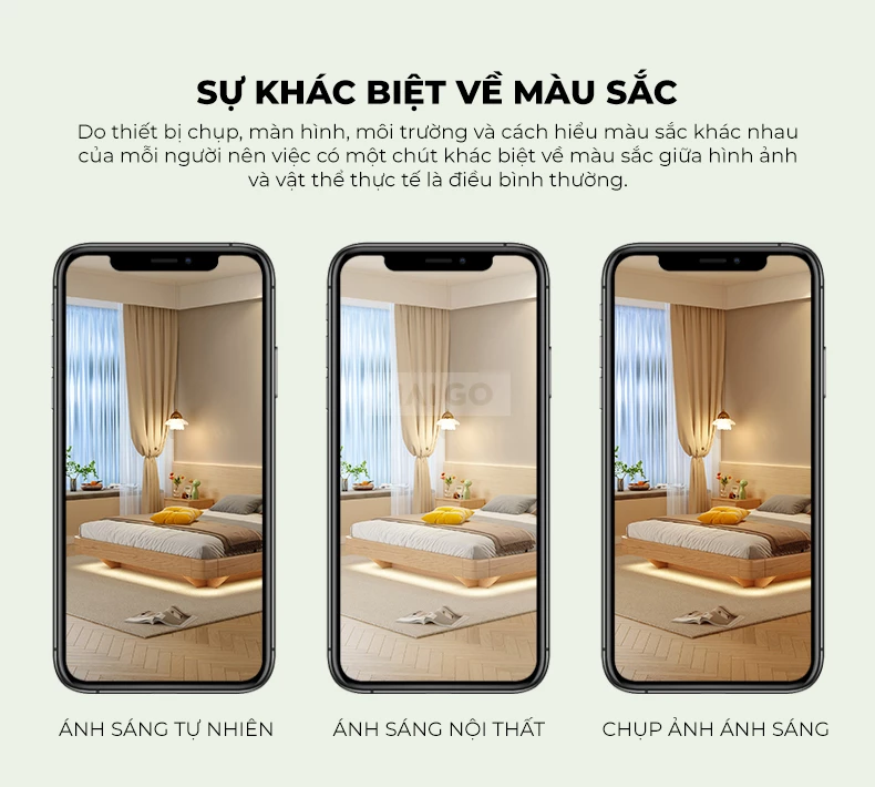 Giường Ngủ Gỗ Tự Nhiên Tích Hợp Ngăn Lưu Trữ Haigo GN363