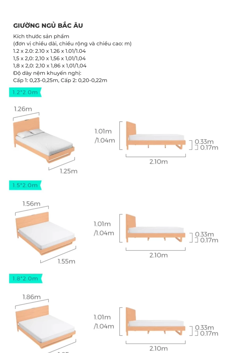 Giường Ngủ Gỗ Tự Nhiên Togismart GM 048 là một lựa chọn đáng xem xét cho không gian nghỉ ngơi của bạn. Chất liệu được làm từ gỗ thông tự nhiên, mang đến vẻ ấm áp và gần gũi với thiên nhiên. Thiết kế đơn giản và hiện đại giường có kiểu dáng tối giản, nhưng không kém phần sang trọng.