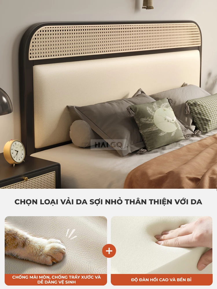 Giường Ngủ Hiện Đại Haigo GN262