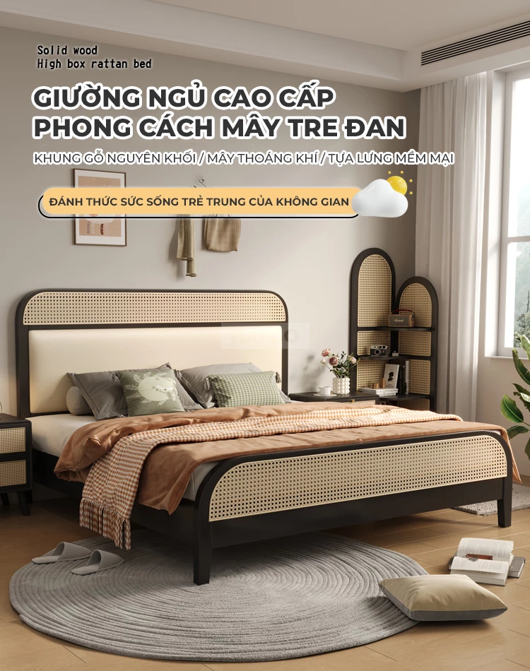 Giường Ngủ Hiện Đại Haigo GN262