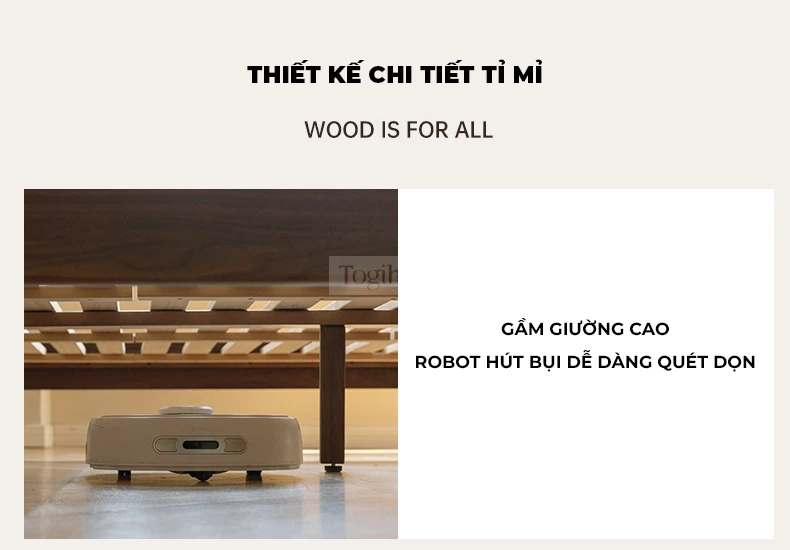 Giường Ngủ Phong Cách Hiện Đại Đệm Da Đầu Giường Togismart GM 080 thiết kế hiện đại, tinh tế với đầu giường bọc đệm da cao cấp, tạo điểm nhấn sang trọng. Khung giường làm từ gỗ tự nhiên chắc chắn, bền đẹp, phù hợp nhiều phong cách nội thất, mang lại giấc ngủ êm ái và không gian sống đẳng cấp.