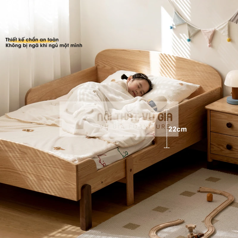 thiết kế rào chắn an toàn của Giường trẻ em thiết kế tùy chỉnh linh hoạt TE4