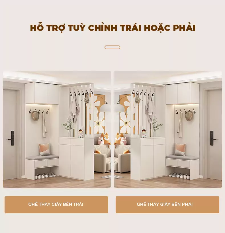Hệ Tủ Giày Đa Năng Kết Hợp Haigo TG163