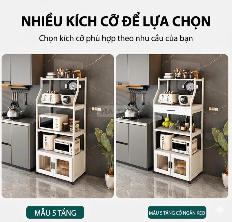 Kệ Bếp Đa Năng Nhiều Tầng Haigo KC389