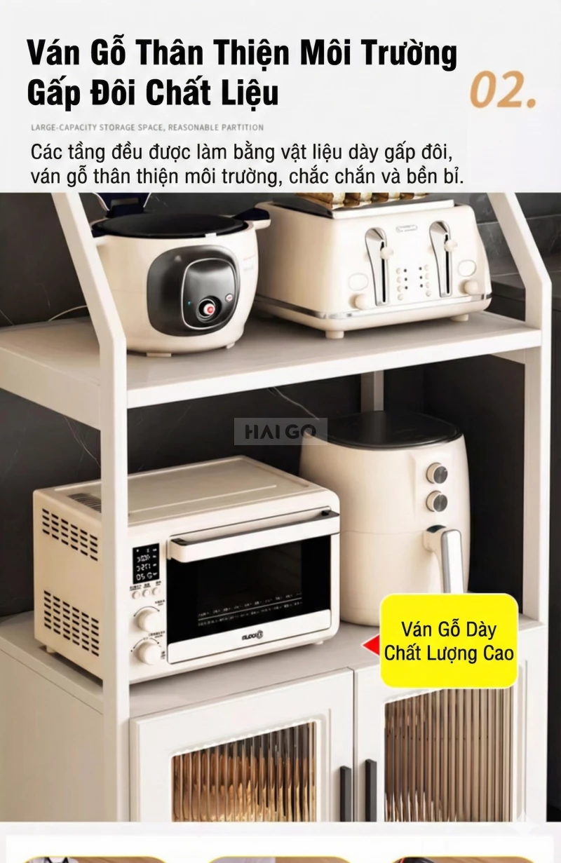 Kệ Bếp Đa Năng Nhiều Tầng Haigo KC389