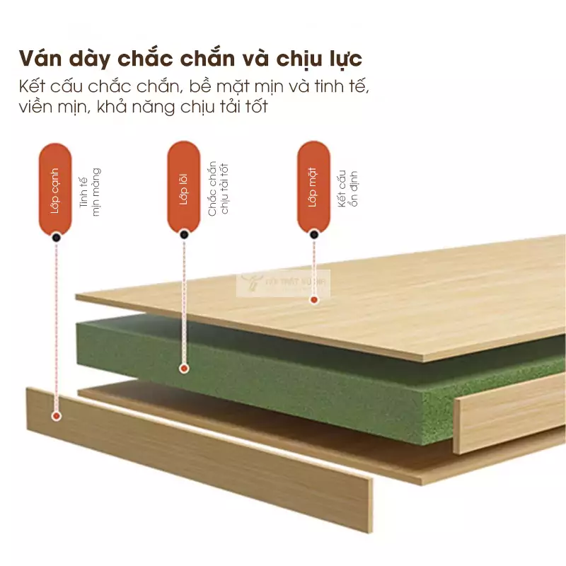 chi tiết chất liệu của Kệ đầu giường phong cách tối giản BR60