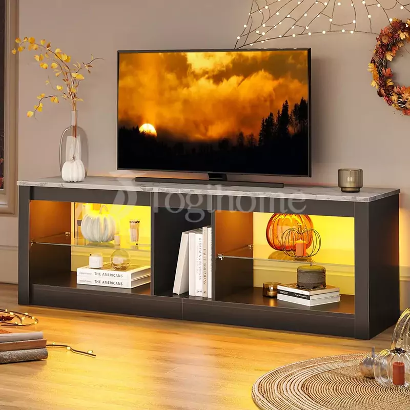 Lựa chọn kệ để tivi 55 inch có màu sắc phù hợp với không gian nội thất