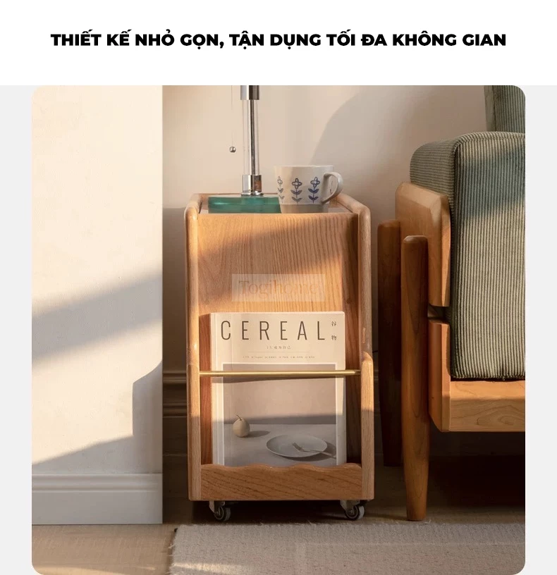 Kệ Di Động Gỗ Tự Nhiên Togismart CPK 034 – Sự kết hợp tinh tế giữa truyền thống và hiện đại. Thiết kế nhỏ gọn, tiện lợi, dễ dàng di chuyển, phù hợp với nhiều không gian. Chất liệu gỗ tự nhiên bền bỉ, mang đến vẻ đẹp sang trọng và ấm cúng.