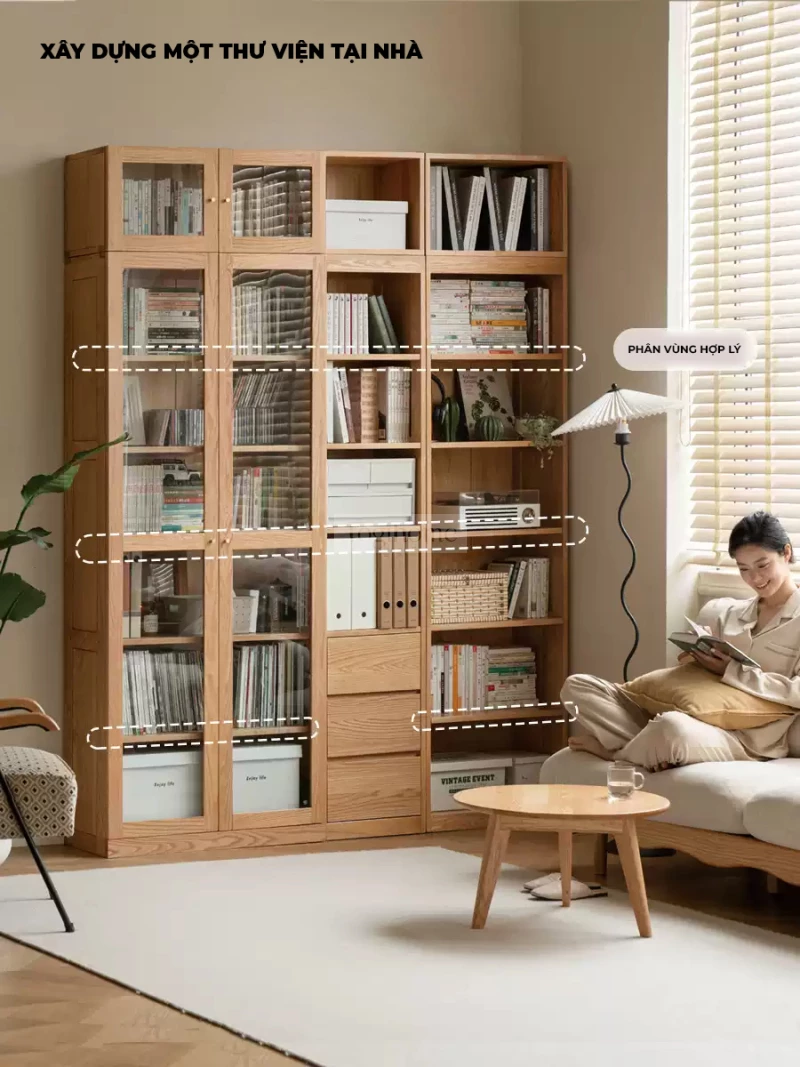 Kệ Sách, Kệ Trang Trí Đa Năng Gỗ Tự Nhiên Togismart BTG 088 có thiết kế tối giản, hiện đại, chất liệu gỗ tự nhiên cao cấp. Kệ phù hợp làm giá sách, kệ trưng bày trong phòng khách, phòng làm việc, phòng ngủ, giúp tối ưu lưu trữ và tạo điểm nhấn thẩm mỹ cho không gian.