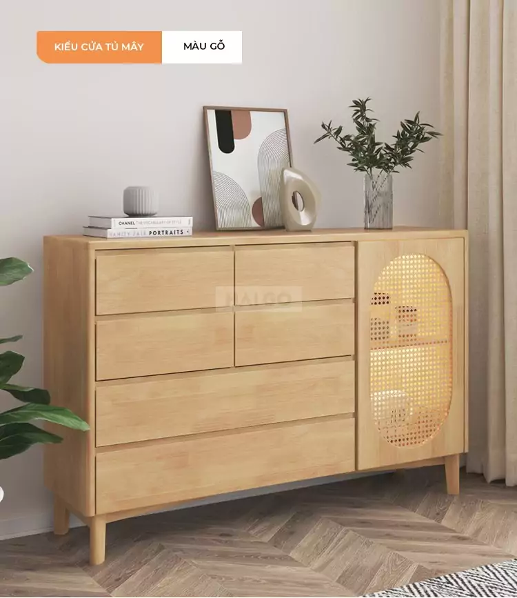 Kệ Tivi Kết Hợp Tủ Đựng Đồ Đa Năng Haigo KTV175