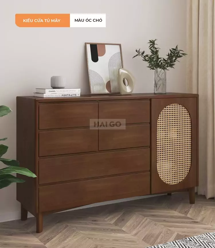 Kệ Tivi Kết Hợp Tủ Đựng Đồ Đa Năng Haigo KTV175