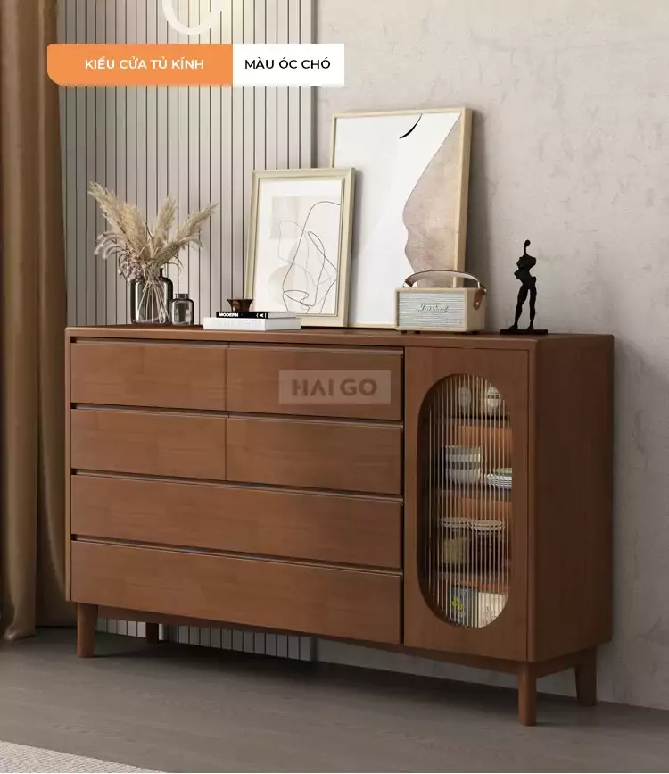 Kệ Tivi Kết Hợp Tủ Đựng Đồ Đa Năng Haigo KTV175